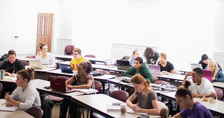 Students in classroom